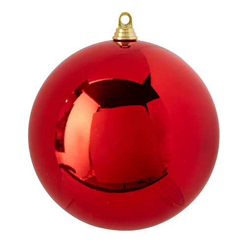 7"-10" Shiny Red Ball Ornaments