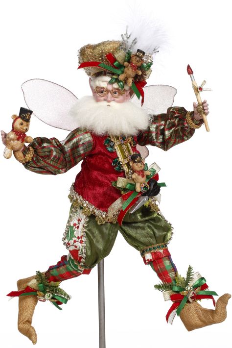 Toymaker Fairy, Medium 18". Mark Roberts Christmas 2023 Limited Edition Collectible Fairies. SKU: 51-37956.