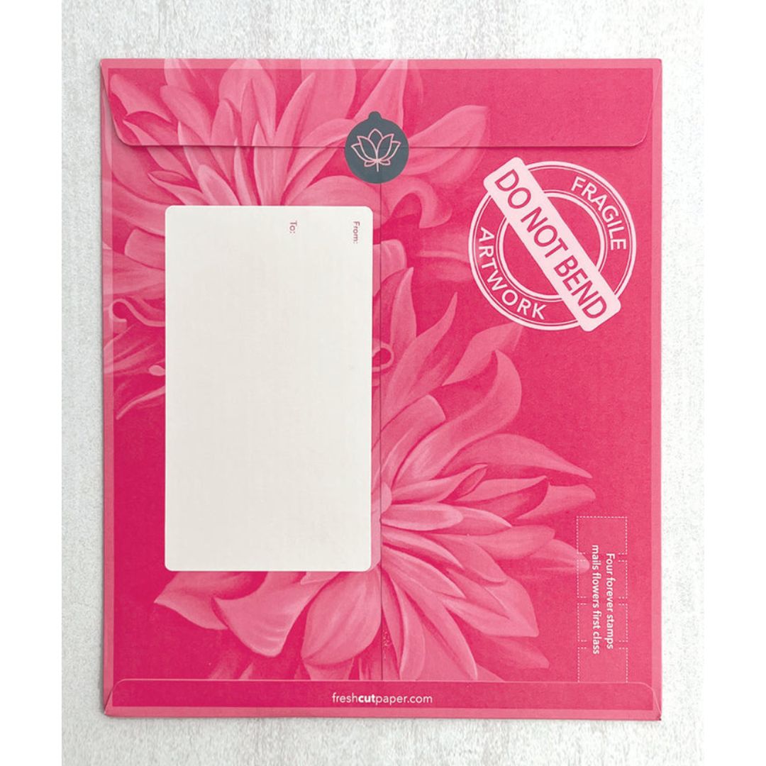 FreshCut Paper Dear Dahlia 3D Card