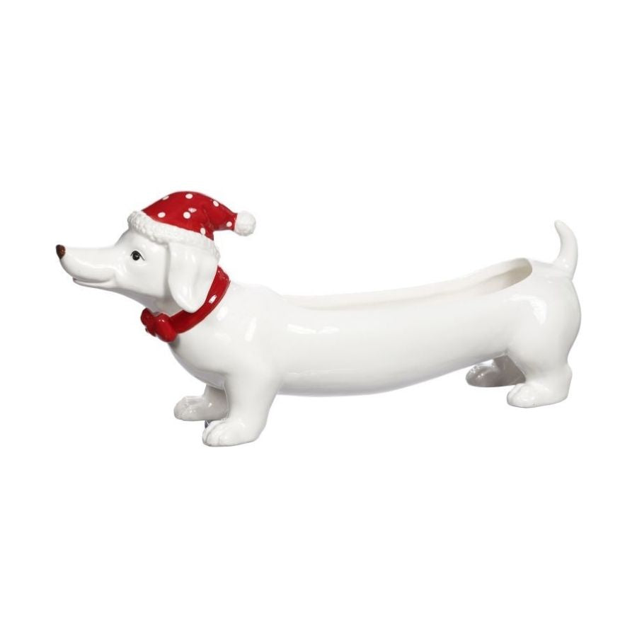 15"x7" Dachshund Dog Bowl