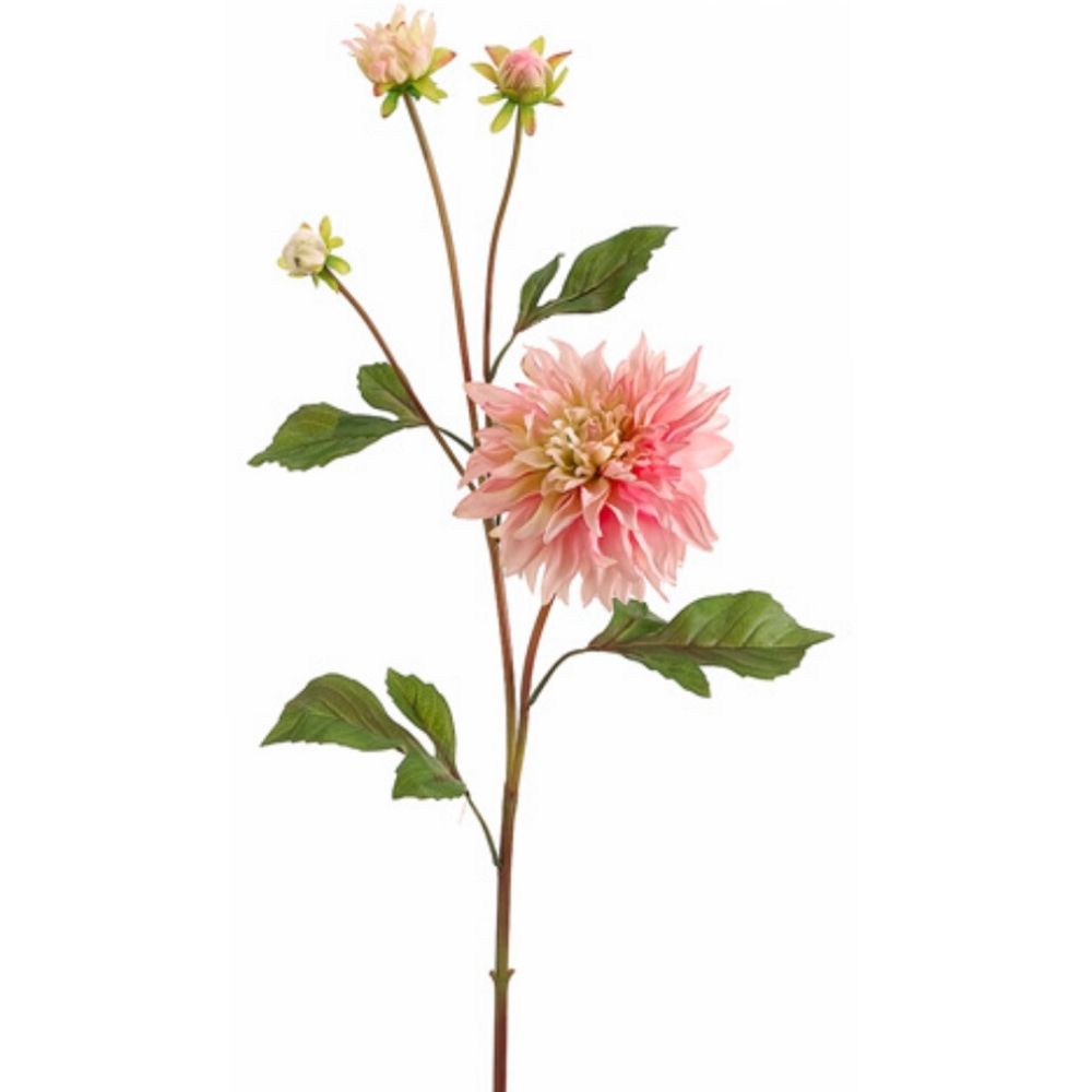 37" Garden Dahlia Spray (3 Colors Available)