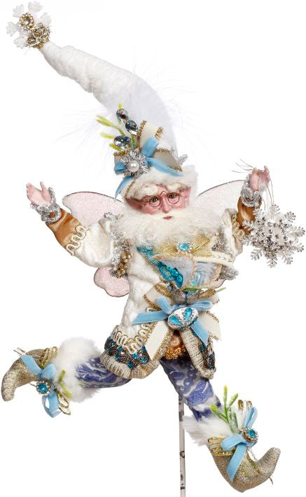 Frosty Fairy, Small 10". Mark Roberts Christmas 2023 Limited Edition Collectible Fairies. SKU: 51-37858