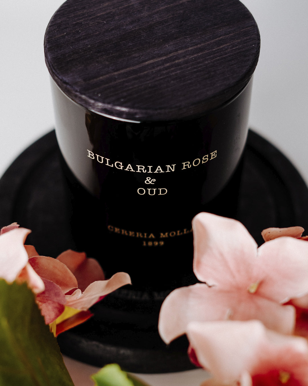 Bulgarian Rose and Oud 8 oz Boutique Scented Candle by Cereria Mollá.