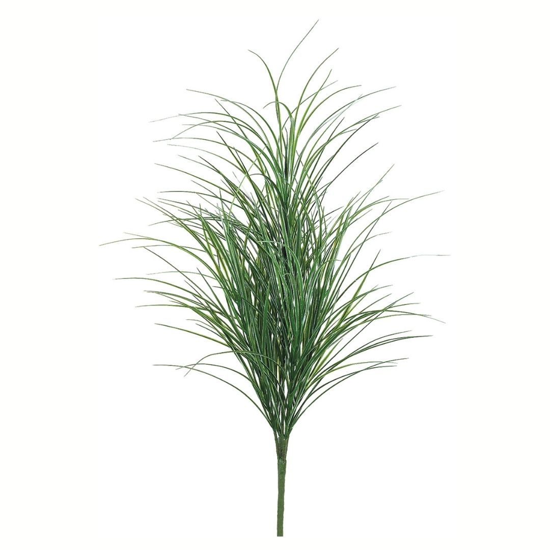 32" Grass Bush (Green, White)
