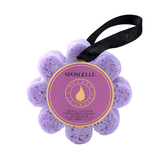 French Lavender Wild Flower Soap Sponge (14+ Washes)
