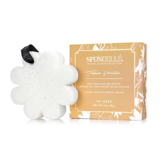 Tobacco Vanilla Boxed Flower Soap Sponge (14+ Uses)