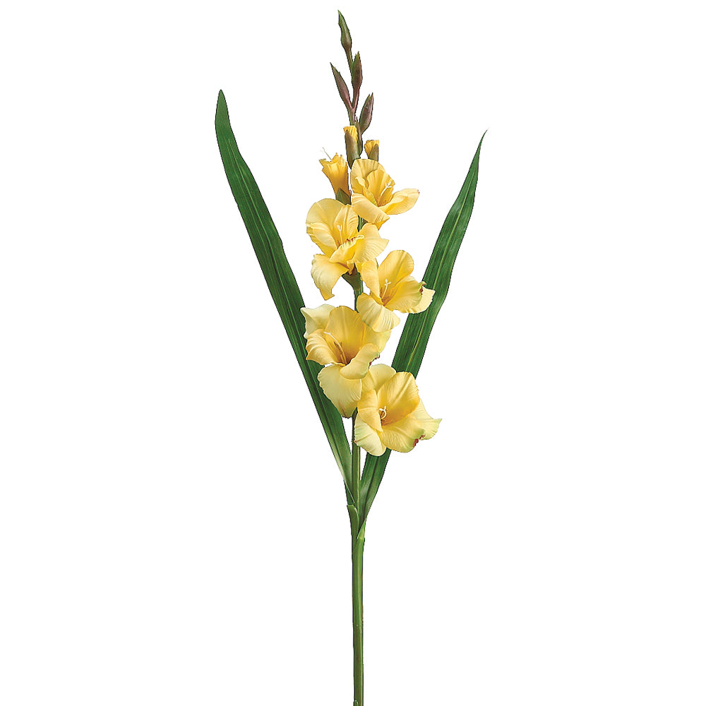 33" Gladiolus Spray (Yellow)