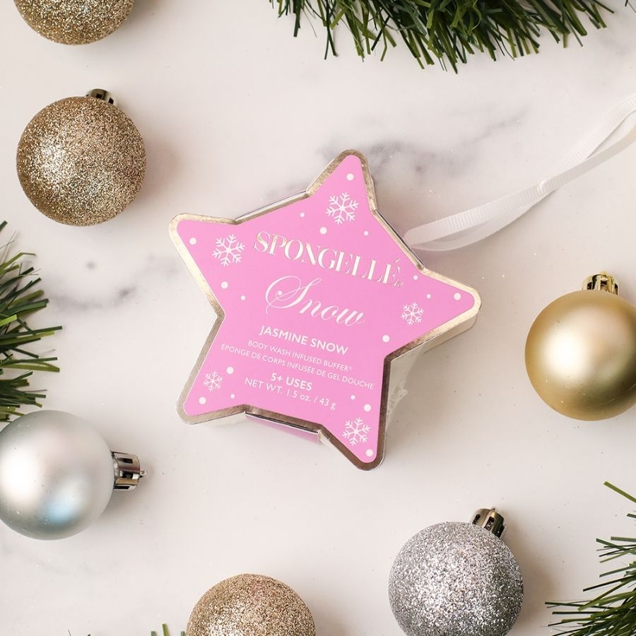 Snow Holiday Star Ornament Body Buffer – Jasmine Snow