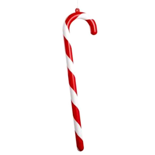 23.5" Candy Cane Ornament (Red, White)