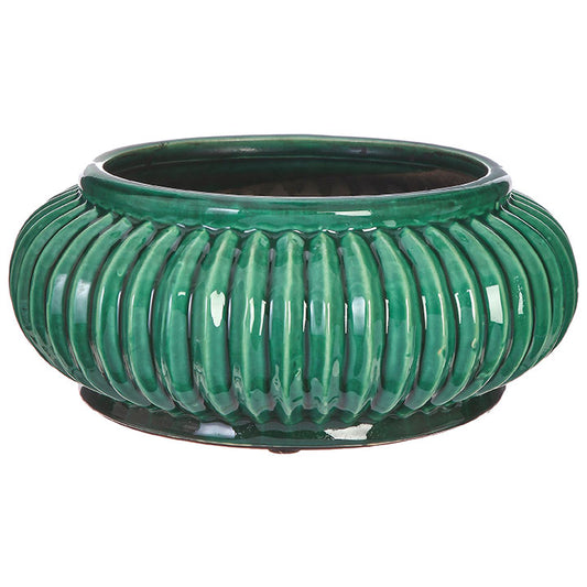 10.75" Green Vase