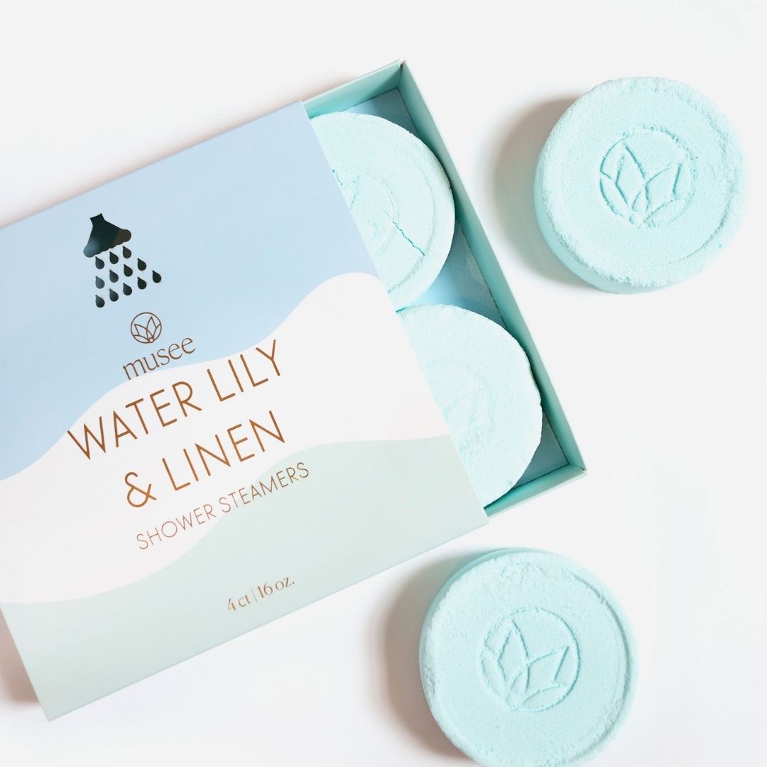 Musee Water Lily & Linen Shower Steamers