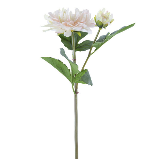 21" Real Touch Dahlia Spray (Blush Pink)