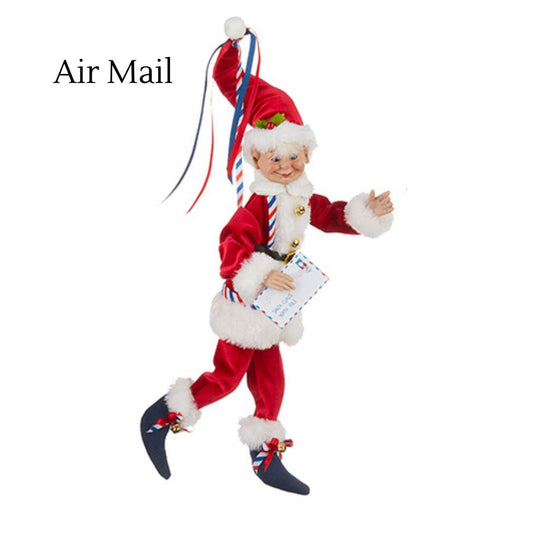 4202302-Airmail Posable Elf.